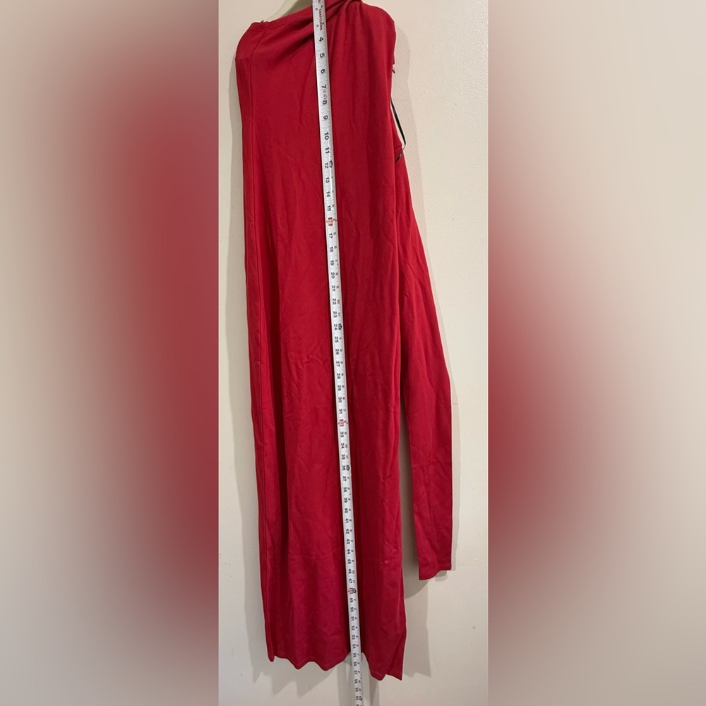 MARELLA One Shoulder Red Dress - Picture 8 of 12